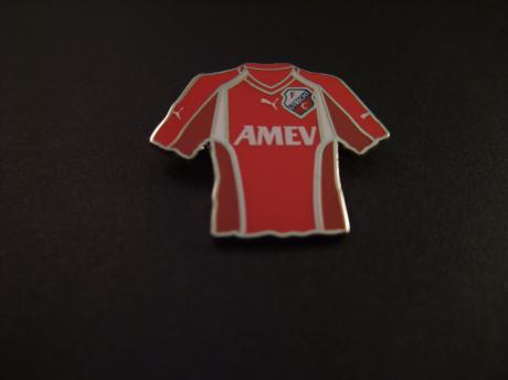 Amev shirtsponsor. FC Utrecht 1992-2005 ( thuisshirt)